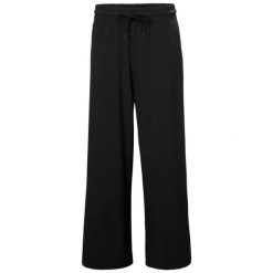 Spodnie damskie Helly Hansen Thalia Wide. Czarne spodnie dresowe Helly Hansen, bez wzorów, długie. Za 357.50 zł.