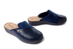 INBLU OD-10 004 granatowy, kapcie damskie. Niebieskie kapcie Inblu, bez wzorów. Za 77.99 zł.