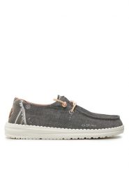 Hey Dude Półbuty Wendy Boho 40054-030 Szary. Szare półbuty wsuwane Hey dude, bez wzorów, z materiału, boho, bez obcasa, na płaskiej podeszwie. Za 209.99 zł.