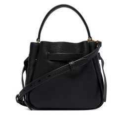 Torebka Tory Burch. Czarne torebki klasyczne Tory Burch, bez wzorów, klasyczne, bez dodatków. Za 1,689.00 zł.