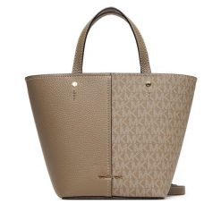 Torebka MICHAEL Michael Kors. Brązowe torebki klasyczne MICHAEL Michael Kors, bez wzorów, klasyczne, bez dodatków. Za 899.99 zł.