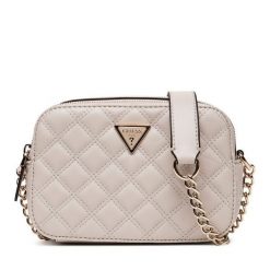 Torebka Guess. Brązowe kopertówki Guess, z aplikacjami, wizytowe, bez dodatków. Za 419.99 zł.