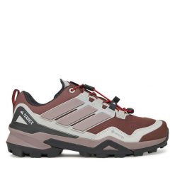 Trekkingi adidas. Brązowe buty trekkingowe adidas, z gore-texu, bez zapięcia. Za 469.99 zł.