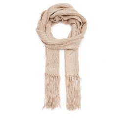 Szalik Guess. Brązowe szaliki i kominy Guess, z aplikacjami. Za 289.99 zł.
