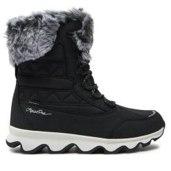 Śniegowce Alpine Pro. Czarne śniegowce Alpine Pro, bez wzorów, bez zapięcia. Za 269.99 zł.