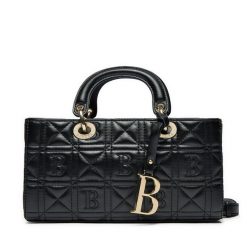 Torebka Badura. Czarne torebki klasyczne Badura, bez wzorów, klasyczne, bez dodatków. Za 229.99 zł.