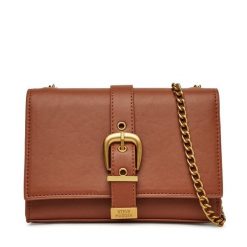 Torebka Steve Madden. Brązowe kopertówki Steve Madden, bez wzorów, wizytowe, bez dodatków. Za 369.99 zł.