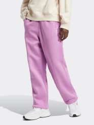 Adidas Spodnie dresowe w kolorze jasnoróżowym rozmiar: L. Różowe spodnie dresowe adidas, bez wzorów, z dresówki. Za 167.67 zł.