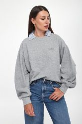 Bluza damska z odpinanym kołnierzykiem LIU JO. Bluzy Liu Jo, s, bez wzorów, bez ramiączek, bez kaptura. Za 719.00 zł.