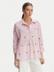 ONLY Koszula 15283743 Różowy Box Fit. Czerwone koszule ONLY, m, bez wzorów, z bawełny, bez kołnierzyka, bez ramiączek. Za 189.99 zł.