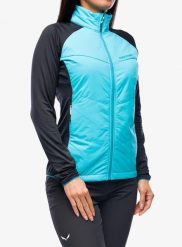 Bluza rozpinana damska Hannah Makana. Niebieskie bluzy Hannah, bez wzorów, z materiału, bez kaptura, primaloft. Za 758.45 zł.