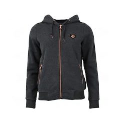 Damska bluza polarowa z kapturem Peak Mountain Alice. Szare bluzy z kapturem Peak Mountain, bez wzorów, z polaru, narciarskie. W wyprzedaży za 214.00 zł.
