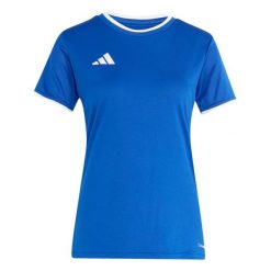 Koszulka damska adidas Entrada Jersey. Białe t-shirty sportowe adidas, m, bez wzorów, z jersey, bez ramiączek, na fitness i siłownię, climacool (adidas). Za 60.99 zł.