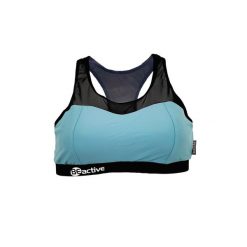 Beco Beactive Top Bikini Racerback | Miseczka C | Miętowo-czarny. Zielone bikini BECO, bez wzorów, z elastanu. Za 221.99 zł.