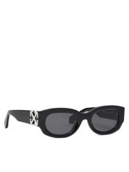 Off-White Okulary przeciwsłoneczne OERI14E Czarny. Czarne okulary przeciwsłoneczne OFF-WHITE, bez wzorów, plastikowe. Za 1,613.99 zł.