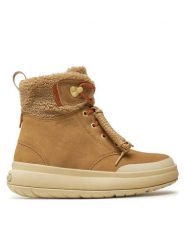 Merrell Śniegowce Marquette Thermo Lace Wp J007058 Brązowy. Brązowe śniegowce Merrell, bez wzorów, ze skóry, bez zapięcia. Za 649.99 zł.