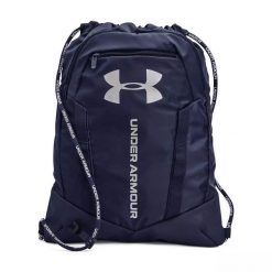 Plecak worek Under Armour Undeniable Sackpack. Niebieskie plecaki Under Armour, bez wzorów, bez dodatków. Za 97.99 zł.