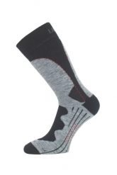 Skarpety merino TWA. Szare skarpetki LASTING, bez wzorów, z elastanu. Za 75.00 zł.