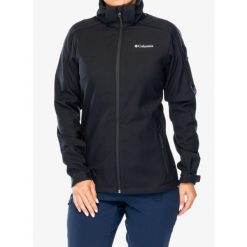 Kurtka softshell damska Columbia Cascade Ridge II Jacket. Czarne kurtki przejściowe sportowe Columbia, l, bez wzorów, z softshellu, bez kaptura, trekkingowe. Za 345.99 zł.