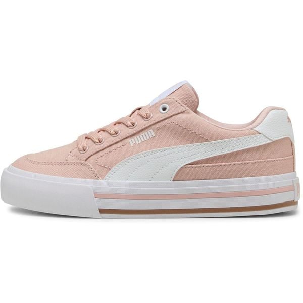 Buty sportowe Puma Court Classic Vulc Fs. Czerwone buty sportowe lifestyle Puma, bez wzorów, z syntetyku, sportowe, bez zapięcia. Za 181.99 zł.