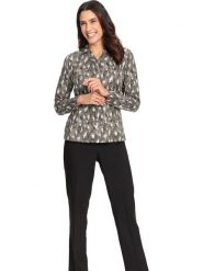 WITT WEIDEN Bluzka w kolorze szarym rozmiar: 42. Szare bluzki WITT WEIDEN, bez wzorów, bez kołnierzyka, bez ramiączek. Za 34.99 zł.