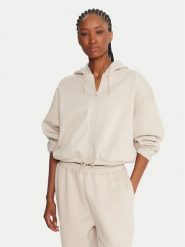 Reebok Bluza Reebok X Ewa Chodakowska RK25307CCW Beżowy Relaxed Fit. Brązowe bluzy Reebok, xl, bez wzorów, z bawełny, bez ramiączek, bez kaptura. Za 199.99 zł.