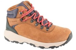 Buty trekkingowe damskie, Newton Wander WP. Brązowe trekkingi Columbia, bez wzorów, z materiału, przed kostkę, bez zapięcia, trekkingowe. Za 399.99 zł.