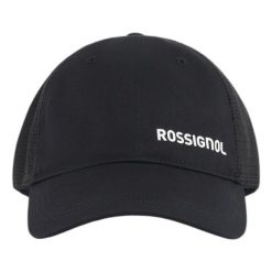Czapka Trucker Rossignol. Czarne czapki z daszkiem Rossignol, bez wzorów. Za 230.50 zł.
