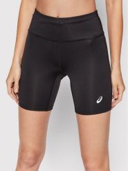 Asics Szorty sportowe Core Sprinter 2012C336 Czarny Slim Fit. Czarne szorty sportowe ASICS, bez wzorów, z syntetyku, do biegania. Za 99.99 zł.