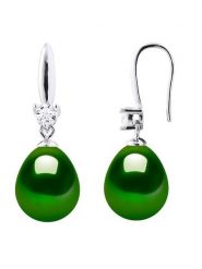 Mitzuko Srebrne kolczyki z perłami rozmiar: onesize. Szare kolczyki Mitzuko, z cyrkonią, srebrne. Za 217.99 zł.