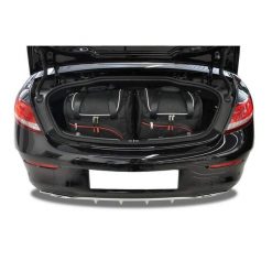 Torby Do Bagażnika Mercedes-Benz C Cabrio 2016-2021 4Szt Kjust. Czarne torby podróżne KJUST, bez wzorów. Za 958.00 zł.