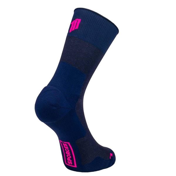 MARATHON BLUE - SKARPETKI DO BIEGANIA. Niebieskie skarpetki SPORCKS, bez wzorów, z materiału. Za 160.00 zł.