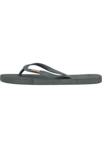 Klapki damskie Athlecia Summer. Zielone klapki Endurance, bez wzorów, z materiału, wakacyjne, z otwartym noskiem, bez obcasa, bez zapięcia. Za 91.50 zł.
