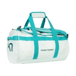 Torba sportowa Kari Traa 50 L. Niebieskie torby sportowe Kari Traa, bez wzorów, z materiału, na ramię. Za 472.00 zł.