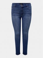 ONLY Carmakoma Jeansy Kate 15309057 Niebieski Skinny Fit. Niebieskie jeansy Only Carmakoma, bez wzorów, z bawełny. Za 159.99 zł.