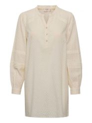 Cream Tunika "Irena" w kolorze kremowym rozmiar: 36. Brązowe tuniki Cream, bez wzorów, z bawełny, bez kołnierzyka, bez ramiączek. Za 96.83 zł.