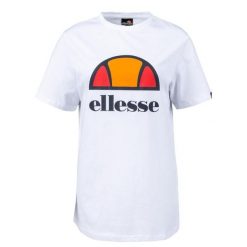 Koszulka damska Ellesse Arieth. Białe t-shirty sportowe Ellesse, xs, bez wzorów, z bawełny, bez ramiączek, trekkingowe. Za 67.99 zł.