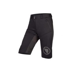 Damskie spodenki w sprayu Endura Mt500. Czarne szorty ENDURA, bez wzorów. Za 441.35 zł.