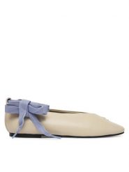 Tommy Jeans Baleriny Tjw Ballerina With Laces EN0EN02939 Écru. Baleriny Tommy Jeans, bez wzorów, z jeansu, bez obcasa, bez zapięcia. Za 449.99 zł.