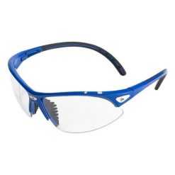 Okulary ochronne do squasha Dunlop Protective Eyewear Comp Players. Niebieskie okulary przeciwsłoneczne Dunlop, bez wzorów. Za 139.99 zł.