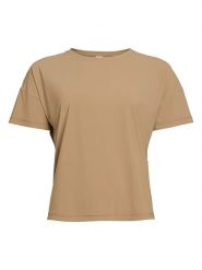 Rethinkit Koszulka sportowa "Vela" w kolorze beżówym rozmiar: XL. Brązowe t-shirty sportowe Rethinkit, xl, bez wzorów, z materiału, bez ramiączek, outdoorowe. Za 52.79 zł.
