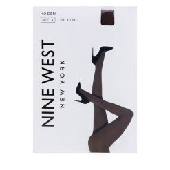 Rajstopy Nine West. Brązowe rajstopy Nine West, bez wzorów. Za 29.99 zł.