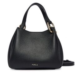 Torebka Furla. Czarne torebki klasyczne Furla, bez wzorów, klasyczne, bez dodatków. Za 1,439.00 zł.