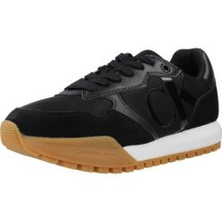 Tenisówki Calvin Klein Model Toothy Runner Bold Kolor Czarny. Czarne trampki Calvin Klein, bez wzorów, z tkaniny, sportowe, bez zapięcia. Za 510.65 zł.