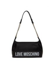 LOVE MOSCHINO Torebka JC4254PP0IKE100A Czarny. Czarne torebki klasyczne Love Moschino, bez wzorów, z materiału, bez dodatków. Za 819.99 zł.