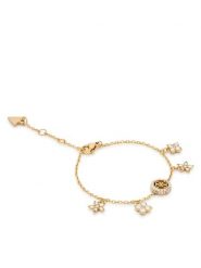 Guess Bransoletka JUBB06 033JW Złoty. Żółte bransoletki Guess, metalowe. Za 252.99 zł.