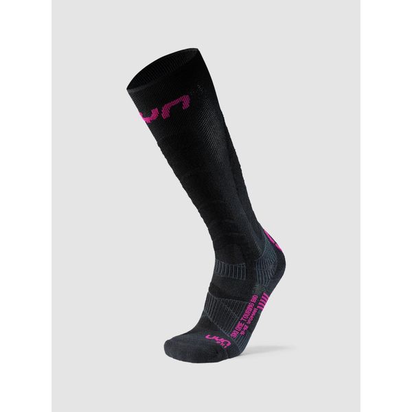 Ski Touring One Bio Socks. Czarne skarpetki sportowe Uyn, bez wzorów, narciarskie. Za 139.99 zł.