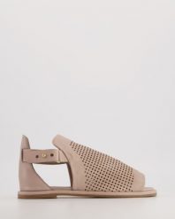 SANDAŁY Z CHOLEWKĄ 35422302 SI GREY. Szare sandały Venezia, bez wzorów, ze skóry, bez obcasa, bez zapięcia. Za 239.00 zł.