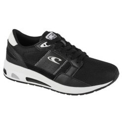 Buty sportowe dla kobiet O`neil Superbank Low. Czarne buty sportowe lifestyle O'Neill, bez wzorów, z gumy, bez zapięcia, trekkingowe. Za 279.99 zł.