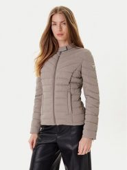 Guess Kurtka przejściowa W5YL13 WHDQ0 Beżowy Regular Fit. Brązowe kurtki Guess, xs, z aplikacjami, z syntetyku, bez kaptura. Za 489.99 zł.